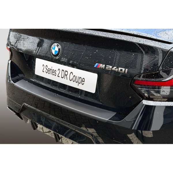 Protection de seuil arrière ABS sur mesure pour BMW Série2 G42 Coupe 'M' Sport 2021 Noir
