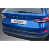 Protection de seuil arrière ABS sur mesure pour Skoda Kodiaq Facelift 072021 Noir