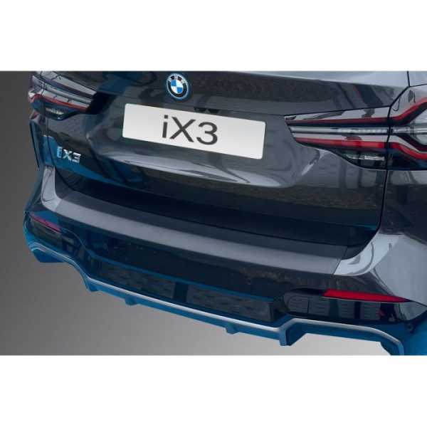 Protection de seuil arrière ABS sur mesure pour BMW iX3 G08 'MSport  'M' 2022 Noir