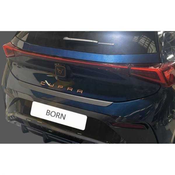 Protection de seuil arrière ABS sur mesure pour Cupra Born 2021 Noir