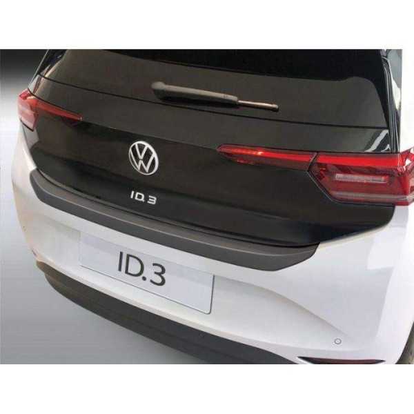 Protecteur de parechocs arrière ABS pour Volkswagen ID.3 2020 Noir