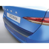 Protecteur de parechocs arrière ABS pour Skoda Octavia IV HB 5 portes 2020 Noir