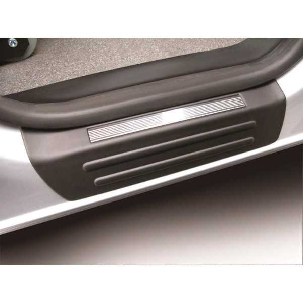 Seuils de porte RGM pour Volkswagen Transporter T5T6T6.1  avec insert en acier inoxydable  lot de 2 pièces