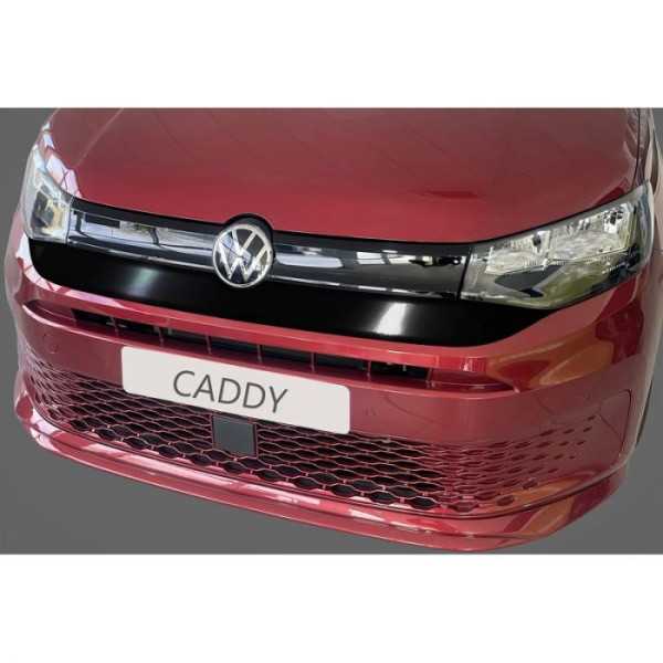 RGM Cache parechocsgrille avant sur mesure pour Volkswagen Caddy V 2020 Noir brillant