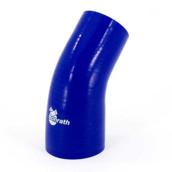 Bonrath Durite silicone Réducteur coude 45 degrés  Longueur:50mm  Ø4532mm