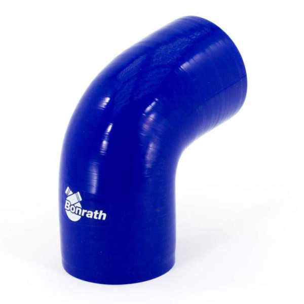 Durite silicone Bonrath Coude 90 degrés  Longueur:50mm  Ø38mm
