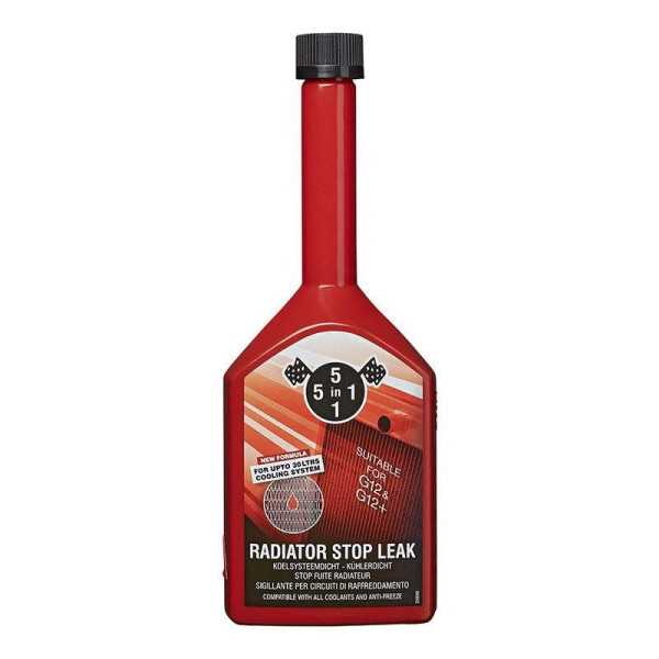5IN1 Stop fuite radiateur rouge 310ml | 5in1 | Additifs Radiateur