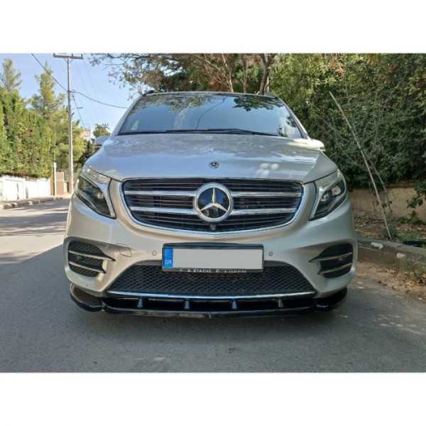 Spoiler avant sur mesure pour Mercedes ClasseV W447 2014 AMGLine AB...