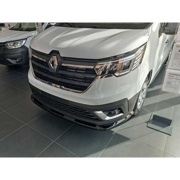 Spoiler avant sur mesure pour Renault Trafic 2021 ABS Noir Luisant ...