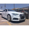 Spoiler avant sur mesure pour Audi A3 8V SLineS3 HatchbackSportback...