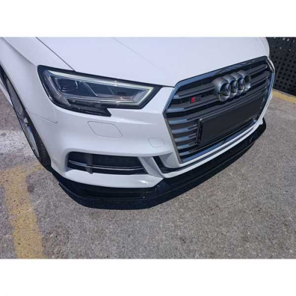 Spoiler avant sur mesure pour Audi A3 8V SLineS3 HatchbackSportback...