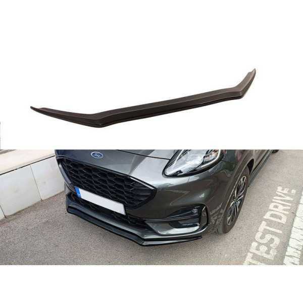 Spoiler avant sur mesure pour Ford Puma STLine 2019 ABS Noir luisan...