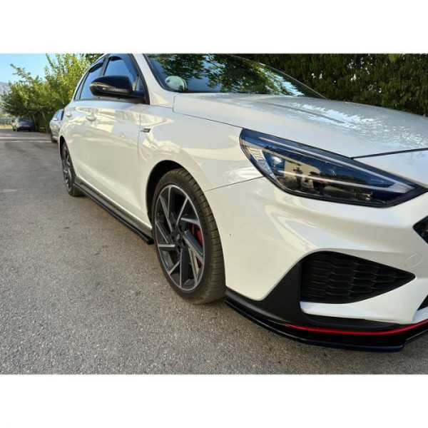 Jupes latérales sur mesure pour Hyundai i30 III N NLine 2017 ABS No...