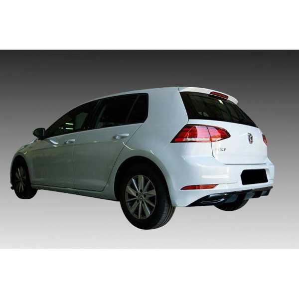 Jupe de parechocs arrière Diffuseur adaptable à Volkswagen Golf VII...