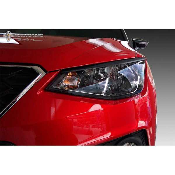 Becquets de phare pour Seat Arona 2017 ABS | Motordrome | Paupière ...