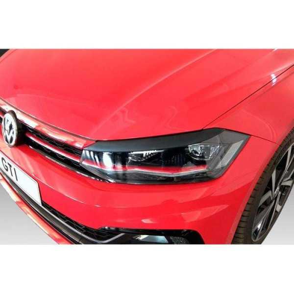 Casquettes de Phares sur mesure pour Volkswagen Polo VI 2017 ABS