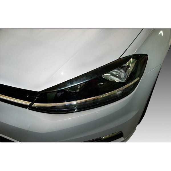 Becquets de phare pour Volkswagen Golf VII Facelift 2017 ABS | Moto...