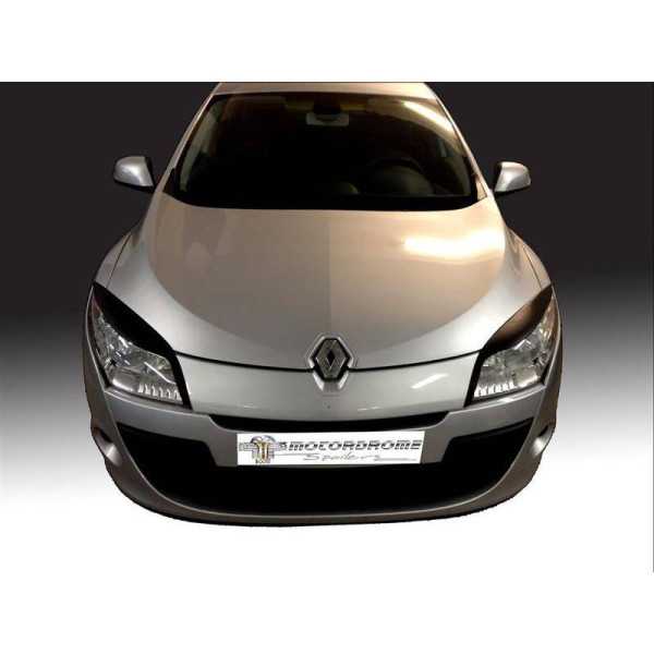 Becquets de phare pour Renault Megane III 20082015 ABS