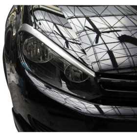 Becquets de phare pour Volkswagen Golf VI 20082012 ABS
