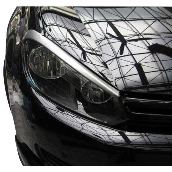 Becquets de phare pour Volkswagen Golf VI 20082012 ABS