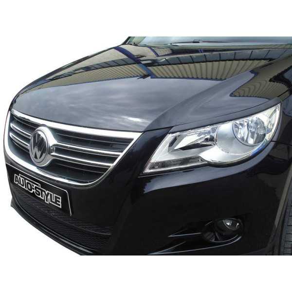 Becquets de phare pour Volkswagen Tiguan 20072016 ABS
