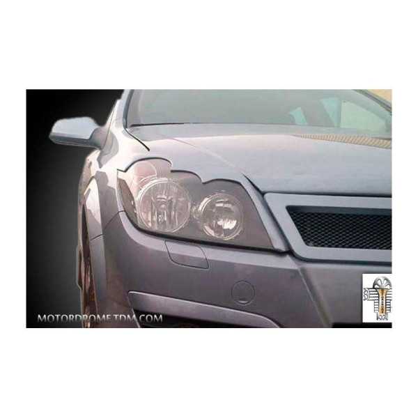 Becquets de phares pour Opel Astra H 5 portes 20042009 ABS
