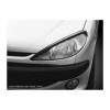 Becquets de phare pour Peugeot 206 ABS