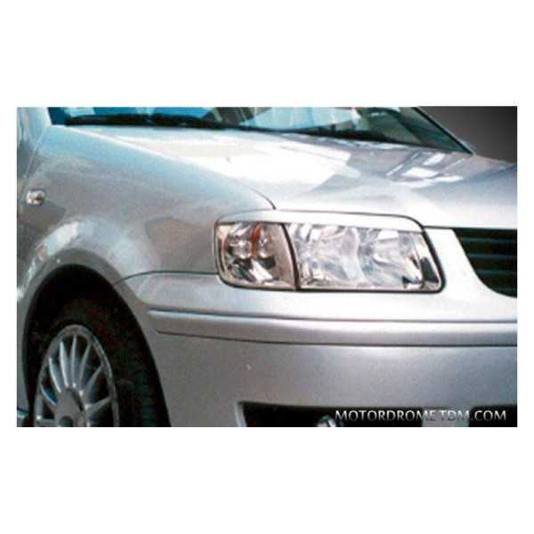 Becquets de phare pour Volkswagen Polo 6N2 19992001 ABS