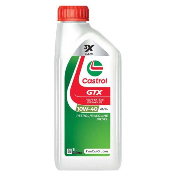 Castrol Huile Moteur GTX 10W40 A3B4 1litre