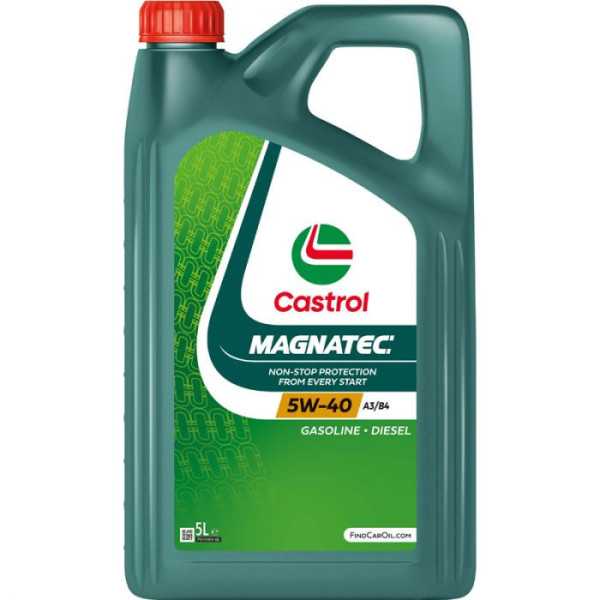 Castrol Huile Moteur Magnatec 5W40 A3B4 5litre