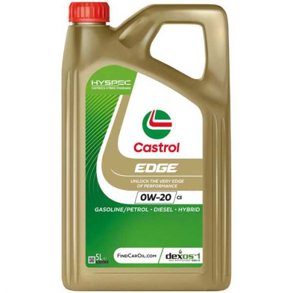 Castrol Huile Moteur Edge 0W20 C5 5litre