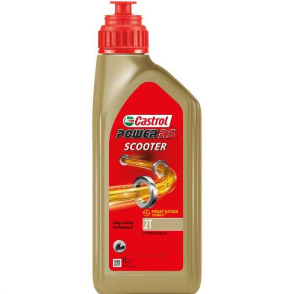 Castrol Huile Moteur Power RS Scooter 2T 2temps 1litre