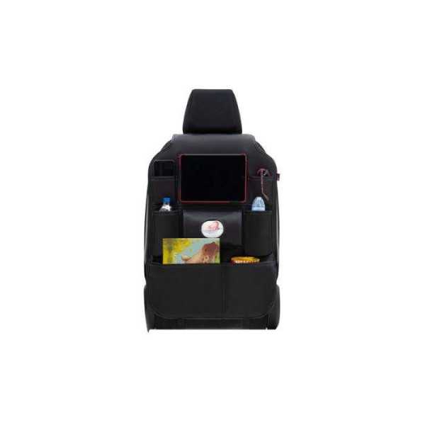 Organisateur de siège arrière universel Cuir PVC noir | otoM | Orga...