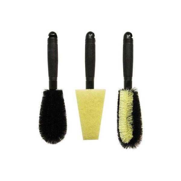 ensemble de brosses à jantes