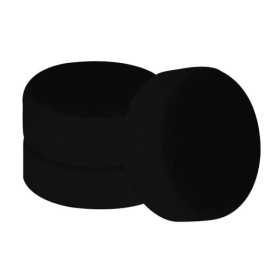 Set déponges à polir 150 mm NoirExtra Doux 3 pièces