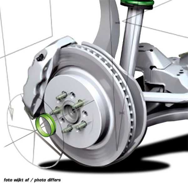 Set Anneaux de Centrage TPI 741671mm Orange | TPI | Bague de Centrage