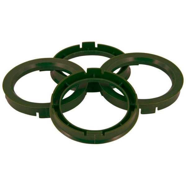 Set Anneaux de Centrage TPI  73.065.1mm  Vert Olive