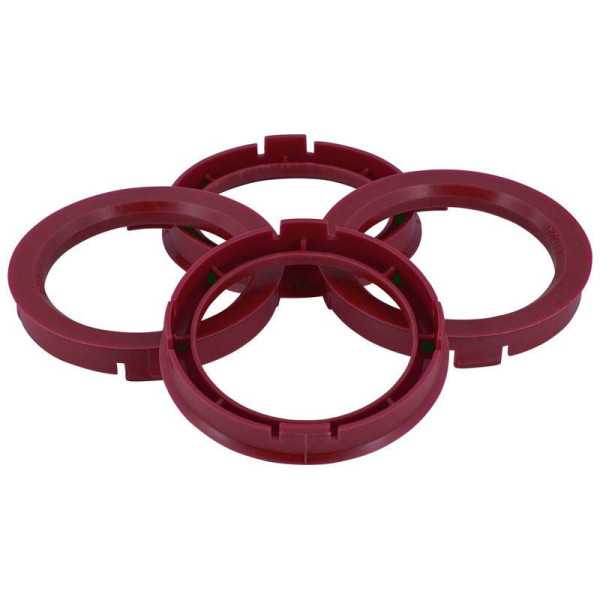 Jeu danneaux de centrage TPI  671  561 mm  Rouge rubis