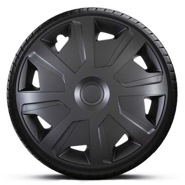 Jeu d'enjoliveurs JTec Mistral Van 16 pouce noir sphère | J-tec | E...