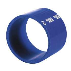 Flexible de raccordement Samco bleu droit  Ø70mm