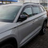 Déflecteurs latéraux Dark pour Skoda Kodiaq 2017 uniquement avec cadres de fenêtre noirs