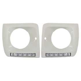 Phares Couvre Feux Diurnes DRL Blanc LED pour Mercedes W463 89-12 G65 Look