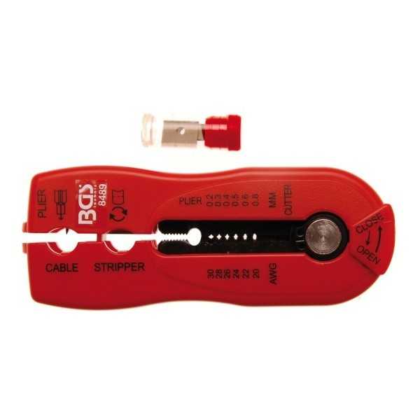 Pince Ã  dÃ©nuder 2 en 1 pour fil cÃ¢ble 0 2 0 8 mm