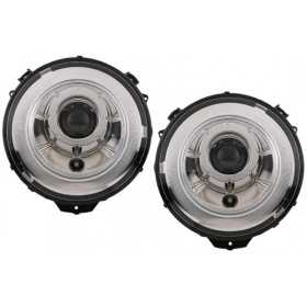 Phares Bi-Xenon Look OEM pour Mercedes Classe G W463 05-17 Chrome
