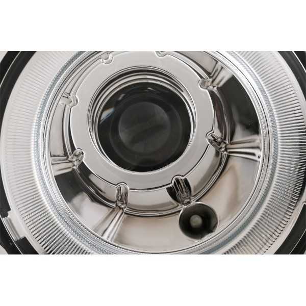Phares Bi-Xenon Look OEM pour Mercedes Classe G W463 05-17 Chrome |...