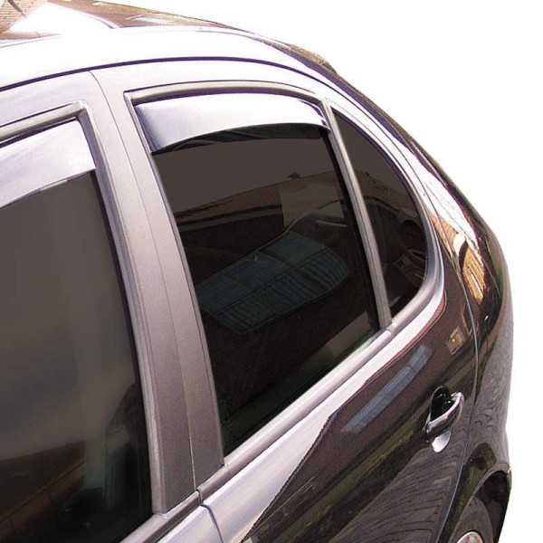 Déflecteurs latéraux Master Dark arrière pour Audi A4 Avant 20012008  Seat Exeo ST2009