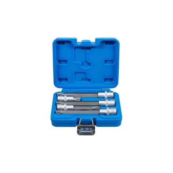 Jeu de douilles Ã  embouts 12 5 mm 1/2" denture multiple intÃ©rieure pour XZN 5 piÃ¨ces