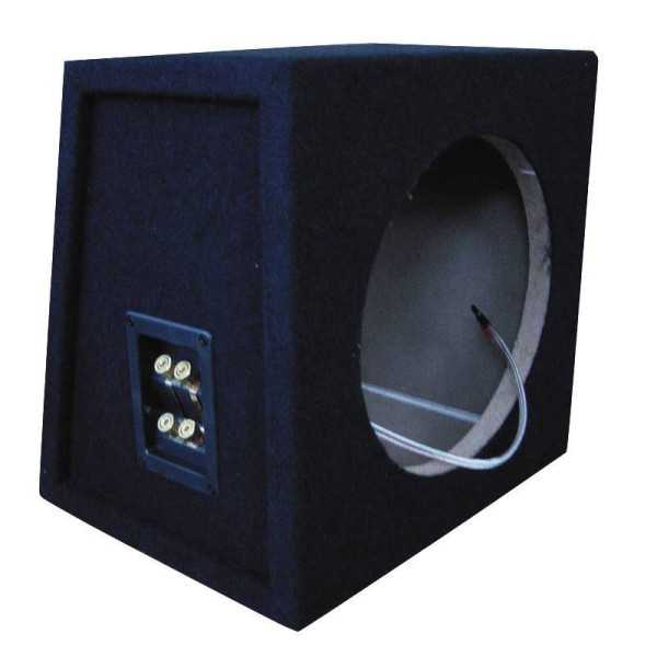 Caisson subwoofer MDF 10 2x connexion 195275x35x335cm
