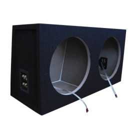 Caisson subwoofer MDF 2x12 2x connexion 22430x745x385cm