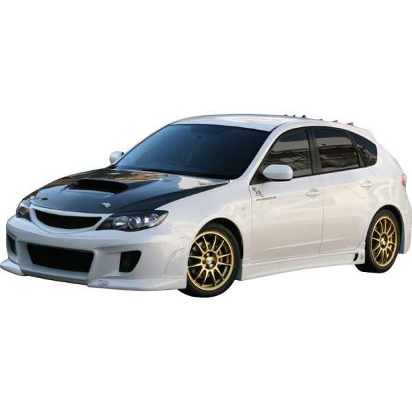 Parechocs avant Chargespeed pour Subaru Impreza GH23678 92007Type 1 FRP  calandre